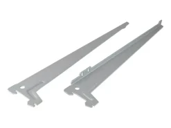 Online Einloch-Winkelträger 38 cm 2 Stück Silber