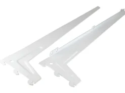 Online Einloch-Winkelträger 48 cm 2 Stück Weiß