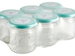 Sale Einmachgläser 212 ml mit Schraubdeckel 6er Pack