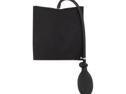 ELLIX Aufpumpbares Montagekissen 16,5 cm x 15 cm Schwarz