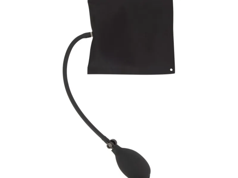 ELLIX Aufpumpbares Montagekissen 16,5 cm x 15 cm Schwarz