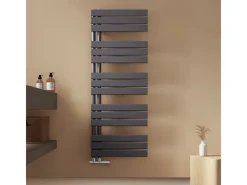 Emke Badheizkörper 130x50cm 695W Handtuchwärmer für Badezimmer Handtuchtrockner