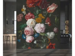 Hot erismann Digitaltapete Zooom Flowers In A Glass Vase 270 cm x 200 cm
