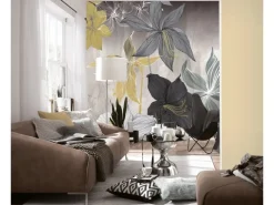 Best ELLE Decoration by Crown Erismann Fototapete ELLE Decoration 2 Design AMARYLLIS grau