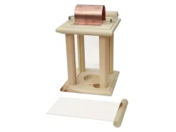 Online Erst-Holz Schöne Zirbenholzlaterne für Innenräume und Draußen als Dekoration