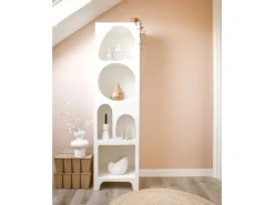 Best ESTAhome Tapete Art Decó Muster Pfirsich 53 cm x 10.05 m Rosa