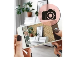 ESTAhome Tapete Blumen Ockergelb und Beigebraun 50 x 900 cm