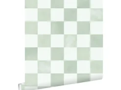 Sale ESTAhome Tapete Karomuster 53 cm x 10.05 m Grün