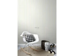 ESTAhome Tapete Streifen Hellblau 53 cm x 10,05 m 137303