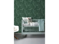 Online ESTAhome Tapete Tropische Blätter Emeraldgrün 0,53 x 10,05 m 138991