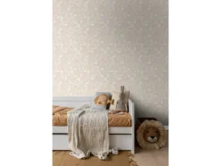 Discount ESTAhome Tapete Wald mit Waldtieren 53 cm x 10.05 m Beige