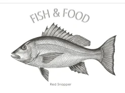 ESTAhome Wandtattoo Fisch Schwarz 145 x 97 cm 159043