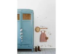 ESTAhome Wandtattoo Hirsche Beige und Grün 33 cm x 47,5 cm 156118