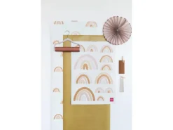 ESTAhome Wandtattoo Regenbogen Terrakottarosa 47,5 cm x 66 cm 156113