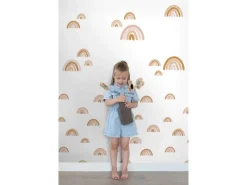 ESTAhome Wandtattoo Regenbogen Terrakottarosa 47,5 cm x 66 cm 156113