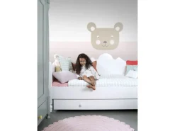 ESTAhome Wandtattoo Tierköpfe Beige 70 x 55 cm 158972