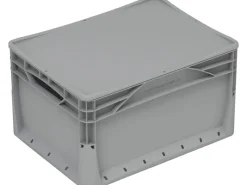 Eurobox-System Box Vollwand 40 cm x 30 cm x 22 cm Grau