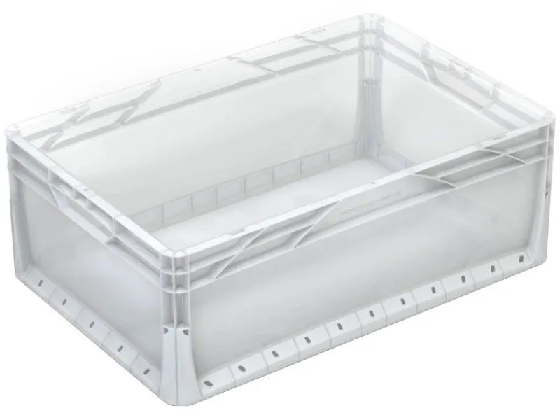 Online Eurobox-System Box Vollwand 22 cm x 40 cm x 60 cm Transparent