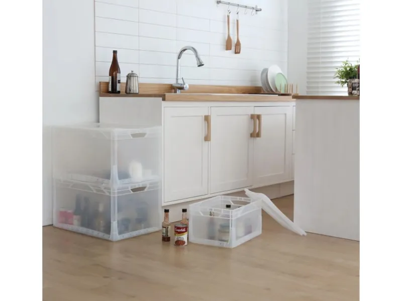 Online Eurobox-System Box Vollwand 22 cm x 40 cm x 60 cm Transparent