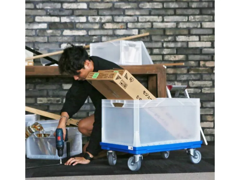 Online Eurobox-System Box Vollwand 22 cm x 40 cm x 60 cm Transparent