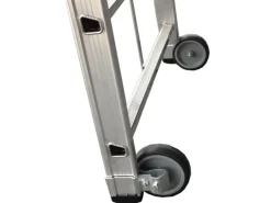 Euroline Premium 32677 Stufenstehleiter mit Großer Standplattform 6 Stufen