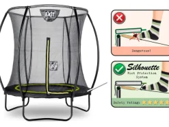 Discount Exit Toys EXIT Silhouette Trampolin D183cm - schwarz