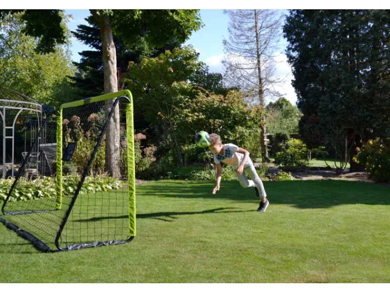 Exit Toys EXIT Tempo stählernes Fußballtor 300x200cm - grün/schwarz