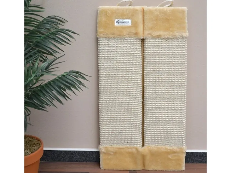 New eyepower Sisal Kantenschutz S für Innen- und Außenecken 50 x 22 cm Beige