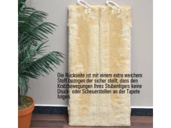 eyepower Sisal Kantenschutz M für Innen- und Außenecken 55 x 27 cm Beige