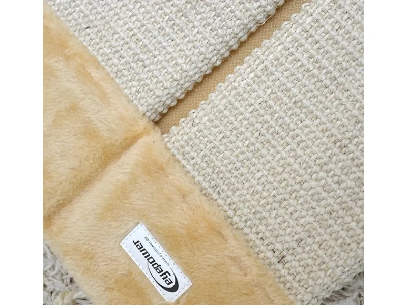 eyepower Sisal Kantenschutz M für Innen- und Außenecken 55 x 27 cm Beige