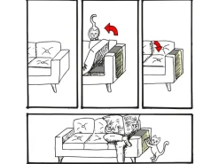 eyepower Sisal XXL Katzen Kratzschutz für Möbel 130 x 44 cm