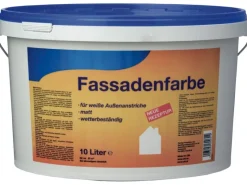 Outlet Fassadenfarbe Weiß matt 10 l