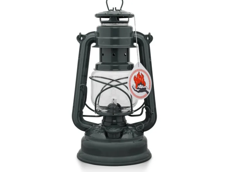 Feuerhand Sturmlaterne Baby Special Anthrazitgrau Anthrazit Grau