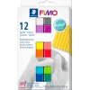 Fimo® ofenhärtende Modelliermasse soft Brilliant-Farben Bunt 12 Farben