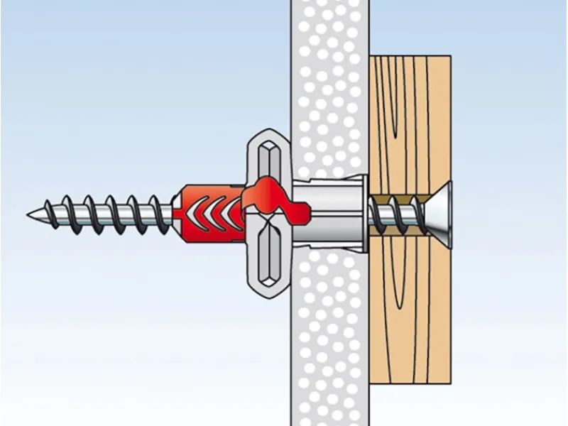 Fischer Duopower 8 x 65 S K Dübel mit Schraube je 4 Stück