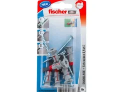 Fischer Gipskartondübel Duoblade S K mit Spanplattenschraube je 6 Stück