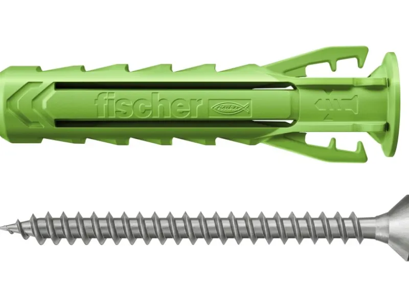 Discount Fischer Meister-Box Rund ums Haus rostfrei + Schraube (120 Teile)