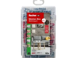 Discount Fischer Meister-Box Wohnraum + Schrauben (160 Teile)