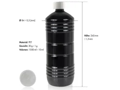 Flambiol Petroleum Heizöl in Flaschen 15 x 1l