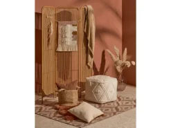 Online Fleece-Decke Desert Flower 150 cm x 200 cm Sand