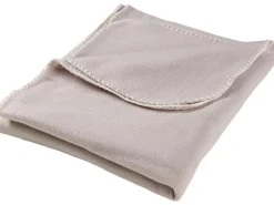 Discount Fleecedecke Uni 130 cm x 160 cm Hellgrau