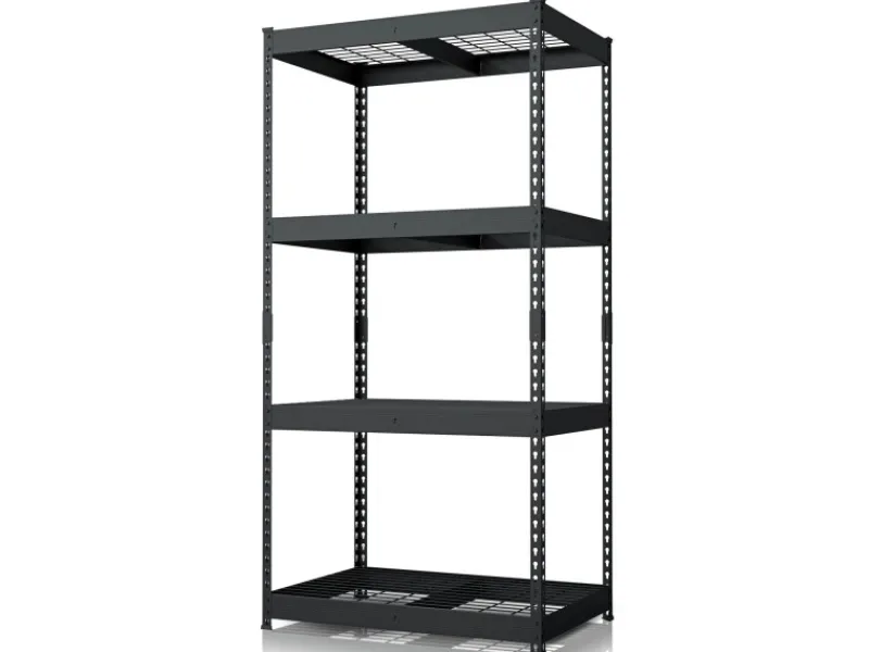 Floordirekt Schwerlastregal Yukon Rivet 4 Böden 180 x 90 x 60 cm