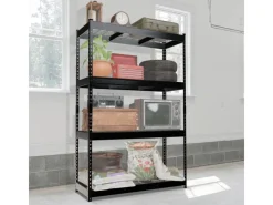 Sale Floordirekt Schwerlastregal Yukon Rivet 4 Böden 180 x 120 x 45 cm Verzinkt