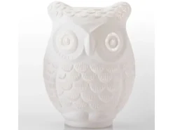 Best FlowerPower LED-Deko-Eule Nocuta Weiß