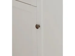 Discount Furn.Design Sideboard Landhaus Weiß Eiche Artisan 180 cm 4-türig Vestland