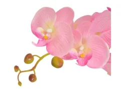 furnicato Künstliche Orchidee mit Topf 75 cm Rosa