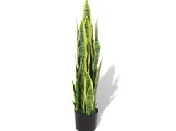 furnicato Künstliche Sansevieria Bogenhanf mit Topf 90 cm Grün