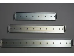 Gabiona Schienen-Set für Gabionen-Banksitzflächen Kurz 50 cm x 5 cm