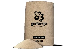 Galamio Quarzsand 0,2 - 2,0 mm 25kg x 12 Sack 300kg Palette