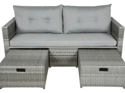 Garden Pleasure Lounge-Sofa Malta 180 cm x 86 cm x 76 cm